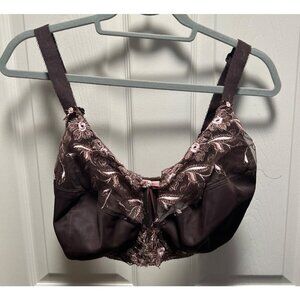 NEW Fantasie | Brown Pink Lace Bra Sz‎ 32JJ